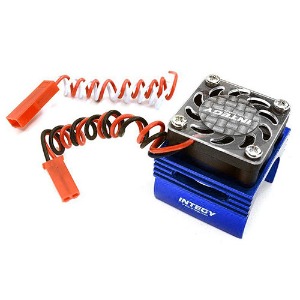하비몬[#C23141BLUE] Super Brushless Motor Heatsink for 25mm O.D. Motor + Cooling Fan 1/16 Traxxas ERevo, Slash, Summit, Rally (Blue)[상품코드]INTEGY
