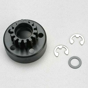 하비몬[#AX5214] Clutch Bell (14-Tooth)/5X8X0.5mm Fiber Washer (2)/ 5mm E-Clip (Requires 5X10X4mm Ball Bearings Part #4609) (1.0 Metric Pitch)[상품코드]TRAXXAS
