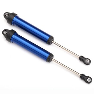 하비몬[#AX8461X] Shocks, GTR, 160mm, Aluminum (Blue-Anodized) (Fully Assembled W/O Springs) (Rear, No Threads) (2)[상품코드]TRAXXAS