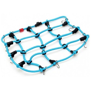 하비몬[#TRC/302308SB] Scale Accessories Elastic Luggage Net with Hooks 15x9cm for RC Crawler &amp; Truck (Blue)[상품코드]TEAM RAFFEE
