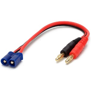 하비몬[#BM0004] [5개-5%] Charging Lead - EC3/14AWG Silicone Wire 20cm[상품코드]BEST-RCMODEL