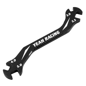 하비몬[#YT-0197BK] [턴버클 렌치] Aluminum 7075 Turnbuckle Wrench (3｜4｜5｜5.5mm) (Black)[상품코드]-