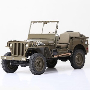 하비몬[#ROC10601RSGN] [완성품] 1/6 1941 Willys Jeep Military Scaler 4WD RTR[상품코드]ROC HOBBY