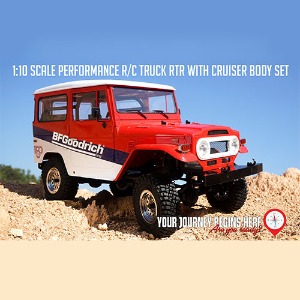 하비몬[#Z-RTR0102] [완성품｜단종] 1/10 Gelande II ARTR Truck Kit w/Cruiser Body Set (BFGoodrich 150th Anniversary Edition)[상품코드]RC4WD