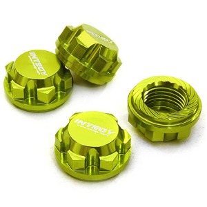 하비몬[#C27073GREEN] Billet Machined 17mm Hex Wheel Nuts (4) for Traxxas X-Maxx 4X4 (Green)[상품코드]INTEGY