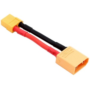 하비몬[#BM0160] [변환잭] Connector Adapter - XT60 Female to XT90 Male (5cm/12AWG)[상품코드]BEST-RCMODEL