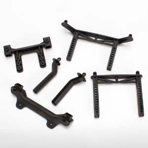 하비몬[#AX3619] Body Mounts Front &amp; Rear/ Body Mount Posts Front &amp; Rear (Adjustable)/ 2.5x18mm Screw Pins (4) (VXL)[상품코드]TRAXXAS