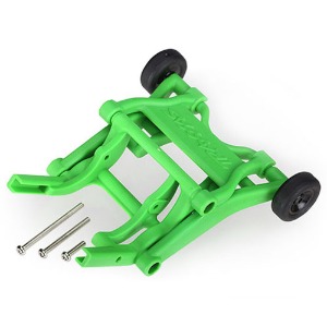 하비몬[#AX3678A] Monster Jam, Slash 2WD, Stampede 2WD Wheelie Bar Complete Kit Assembled (Green) (VXL)[상품코드]TRAXXAS