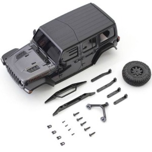 하비몬[#KYMXB01GM] MX-01 Jeep Wrangler Rubbicon Body Set (Gray)[상품코드]KYOSHO