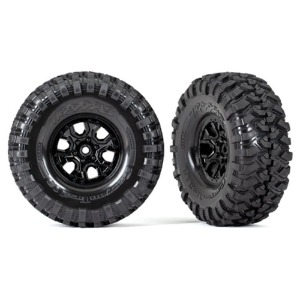 하비몬[#AX9272] Tires And Wheels, Assembled, Glued (TRX-4® 2021 Bronco 1.9&quot; Wheels, Canyon Trail 4.6x1.9&quot; Tires) (2)[상품코드]TRAXXAS