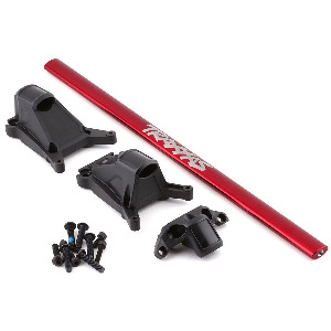 하비몬[#AX6730R] Heavy-Duty Chassis Brace Kit (Red) (for Rustler/Slash 4x4 LCG)[상품코드]TRAXXAS