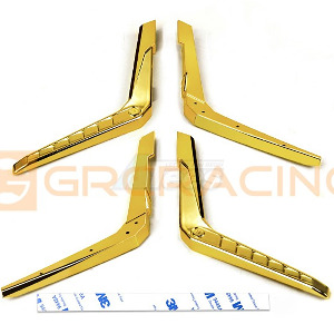 하비몬[#GRC/G162DG] Plastic Brabus Snorkels for G550 &amp; G63 Gold for Traxxas TRX-4[상품코드]GRC
