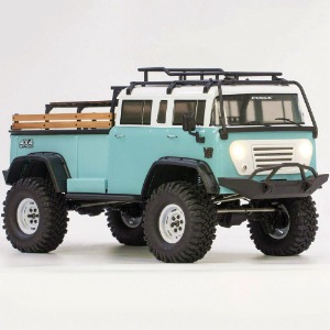 하비몬[#90100089] [미조립품] 1/10 JT4 4x4 Scale Rock Crawler Kit : Jeep M677 Cargo Pickup Truck w/4 Dr. Cab[상품코드]CROSS-RC