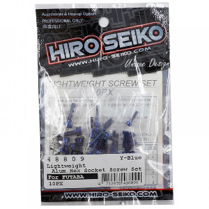 하비몬[#48809] Lightweight Screw Set (Dark Blue) for Futaba 10PX[상품코드]HIRO SEIKO