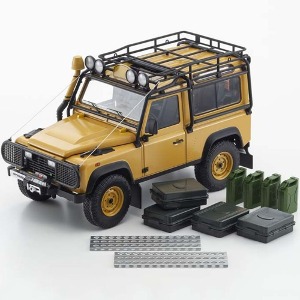 하비몬[특가｜할인15%] [다이캐스트] [#KS08901CT] 1/18 Land Rover Defender 90 (Yellow)[상품코드]-