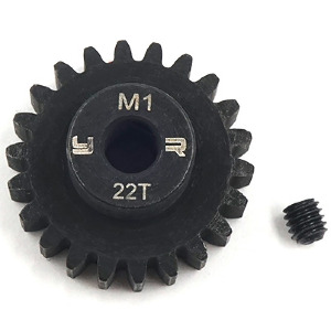 하비몬[#MG-10012] 22T HD Steel Mod1 Motor Gear Pinion w/5mm Bore[상품코드]YEAH RACING