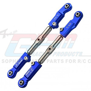하비몬[#SLE162S-B] Aluminum 7075-T6+Stainless Steel Adjustable Front Steering Tie Rod for Traxxas Sledge (트랙사스 슬래지)[상품코드]GPM