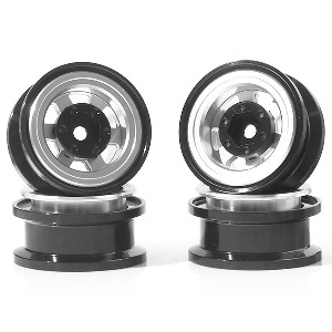 하비몬[#BRW780939TE37-S] [4개입] KRAIT™ 1.0&quot; TE37 Beadlock Wheel Lite Version (Silver)[상품코드]BOOM RACING