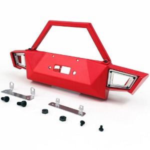 하비몬[#VVV-C0258**] Metal Front Bumper for Axial SCX10 II Cherokee XJ 90046/90047 (Red)[상품코드]CCHAND