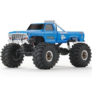 하비몬[#FMS12402RTRBUV2] [완제품｜레진바디｜2단 미션｜LED 온/오프] 1/24 FCX24 Smasher RTR Electric Monster Truck w/2.4GHz Radio (Blue)[상품코드]FMS