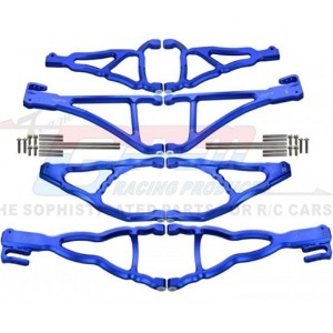 하비몬[#ER4567-B] Aluminium Front+Rear Upper &amp; Lower Suspension Arm (Blue) (for Summit, Revo3.3, E-Revo(-2017))[상품코드]GPM