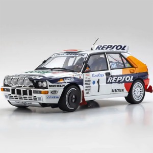 하비몬[특가｜할인10%] [다이캐스트] [#KS08348C] 1/18 Lancia Delta HF Integrale 1993 Monte Carlo Rally #1[상품코드]-
