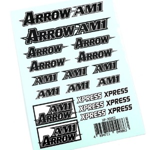 하비몬[#XP-30052] [데칼] Execute AM1 Logo Sticker Decal A6 (크기 148 x 105mm)[상품코드]XPRESS