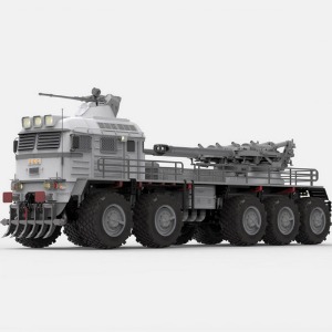 하비몬[전국 당일 배송] [90100114] (미조립품) 1/12 XX10 T-Rex 10x10 Military Truck Kits Armored Vehicle w/Horn, Sound, Light (크로스알씨 군용 트럭)[상품코드]CROSS-RC