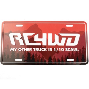 하비몬[#Z-L0032] [메탈 번호판] &quot;My Other Truck&quot; License Plate (크기 30 x 15cm)[상품코드]RC4WD