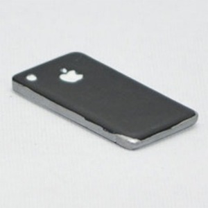 하비몬[#BRSCAC035BK] [메탈 재질｜미니어처: 아이폰/스마트폰] iPhone - Smart Phone (Black) (크기 2.8 x 1.6cm)[상품코드]TEAM RAFFEE