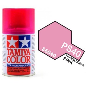 하비몬[#TA86040] PS-40 Translucent Pink (타미야 캔 스프레이 도료 PS40)[상품코드]TAMIYA