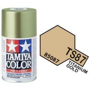 하비몬[TA85087] TS-87 Titanium Gold (타미야 스프레이 TS87)[상품코드]TAMIYA