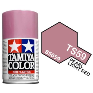 하비몬[#TA85059] TS-59  Pearl Light Red (타미야 캔 스프레이 도료)[상품코드]TAMIYA