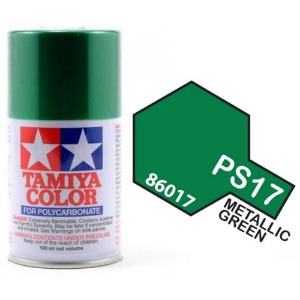 하비몬[#TA86017] PS-17 Metallic Green (타미야 캔 스프레이 도료)[상품코드]TAMIYA
