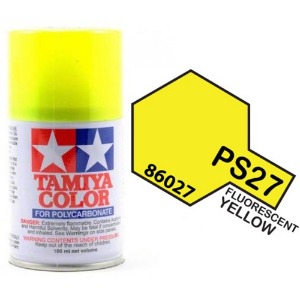 하비몬[TA86027] PS-27 Fluorescent Yellow (타미야 스프레이 PS27)[상품코드]TAMIYA
