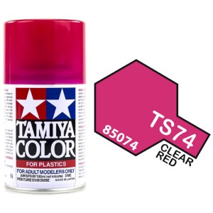 하비몬[#TA85074] TS-74 Clear Red (타미야 캔 스프레이 도료 TS74)[상품코드]TAMIYA