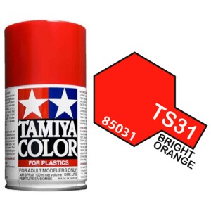 하비몬[#TA85031] TS-31 Bright Orange (타미야 캔 스프레이 도료 TS31)[상품코드]TAMIYA
