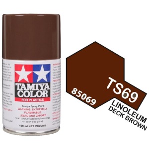 하비몬[#TA85069] TS-69 Linoleum Deck Brown (타미야 캔 스프레이 도료)[상품코드]TAMIYA
