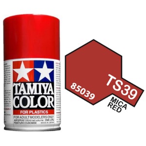 하비몬[#TA85039] TS-39 Mica Red (타미야 캔 스프레이 도료)[상품코드]TAMIYA
