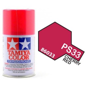 하비몬[#TA86033] PS-33 Cherry Red (타미야 캔 스프레이 도료 PS33)[상품코드]TAMIYA