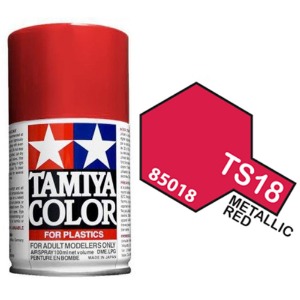 하비몬[TA85018] TS-18 Metallic Red (타미야 스프레이 TS18)[상품코드]TAMIYA
