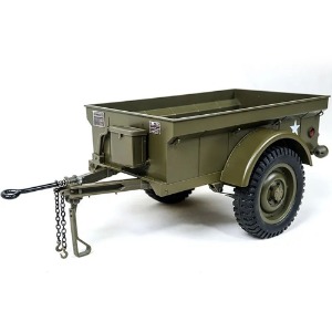 하비몬[한정특가 15%] [#C1102] [완제품] 1/6 Trailer for Willys Jeep 1941 Military Scaler (록하비 윌리스 지프 트레일러)[상품코드]ROC HOBBY