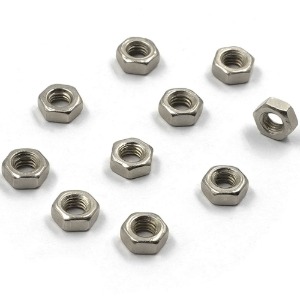 하비몬[#XS-TA29109] [10개입] Steel Thin M3 Nut for Tamiya CR-01 (육각 5.5mm x 두께 2.5mm)[상품코드]XTRA SPEED