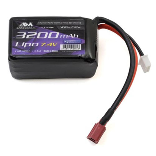 하비몬[#AM-700994] 7.4V 3200mAh Soft Pack Lipo Battery w/Deans Plug (for RC4WD Bully II, Dancing Rider, Sand Scorcher)[상품코드]ARROWMAX