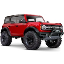 하비몬[**CB92076-4-RED] (완제품 + 조종기) 1/10 TRX-4 Crawler w/2021 Ford Bronco Body (Red) w/TQi 2.4GHz Radio (트랙사스 TRX4 브롱코 2021)[상품코드]TRAXXAS