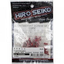 하비몬[#48810] Lightweight Screw Set (Red) for Futaba 10PX[상품코드]HIRO SEIKO